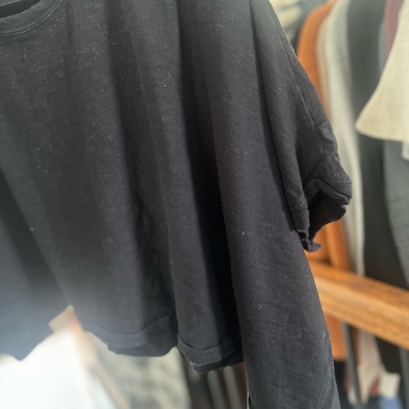 CJLA Boxy Tee in Black - Picture 2 of 3